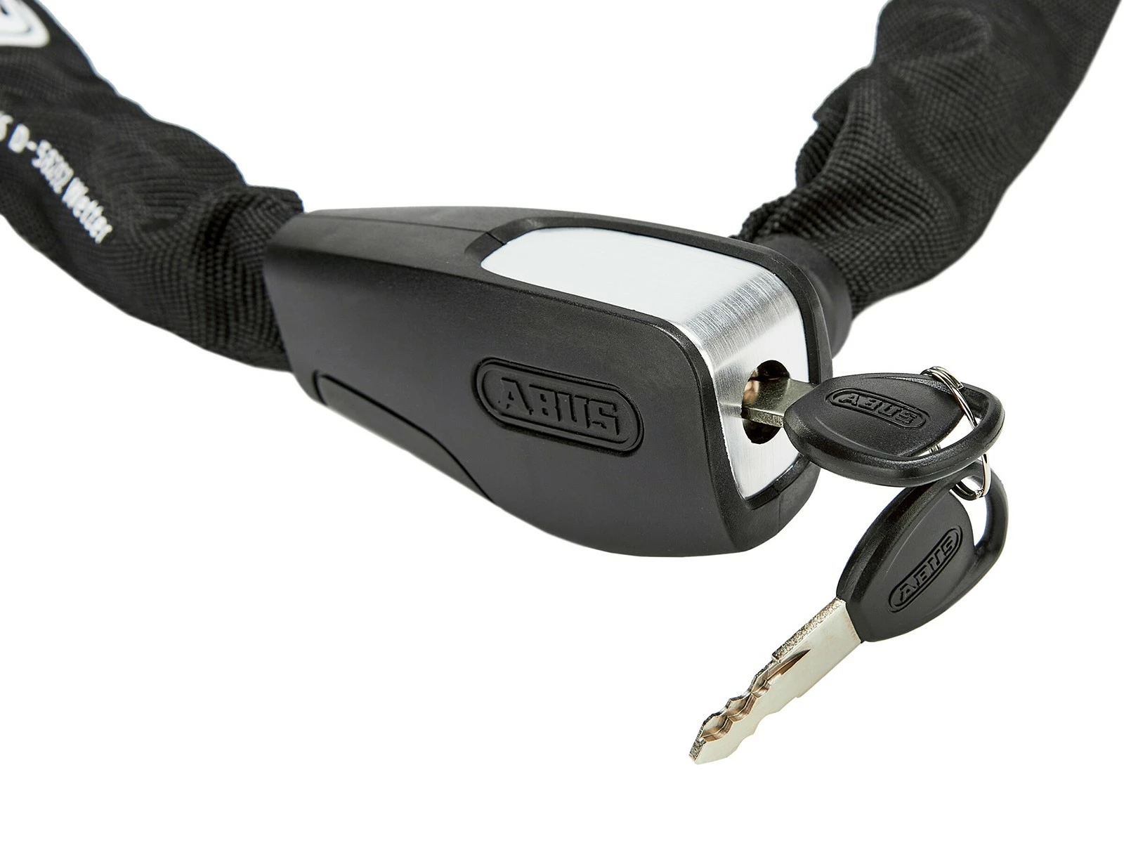 ABUS Antivol Catena 6806 à Clef - 110cm Black White – Image 3