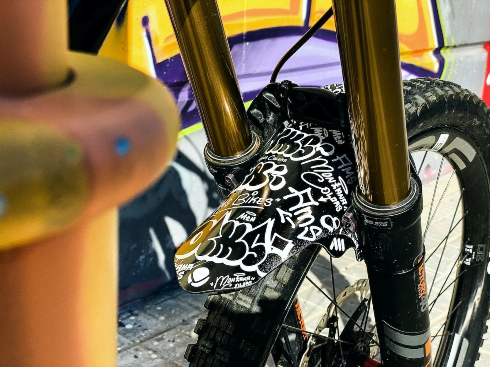 All-mountain-style AMS Garde Boue Avant Montana Mud Guard – Image 3