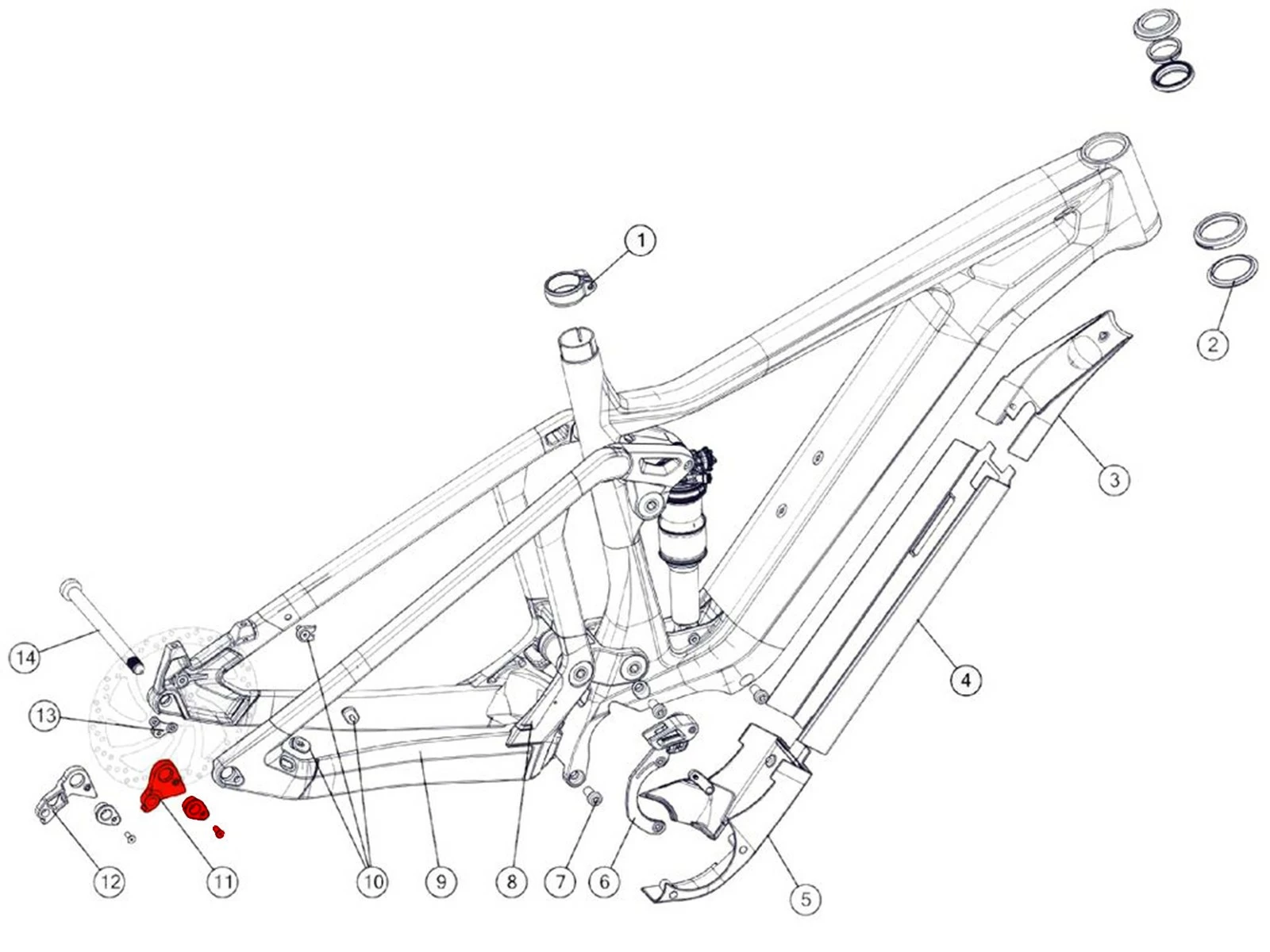 BMC Dropout 62 Patte De Dérailleur Trailfox AMP 301234 (standard) – Image 2