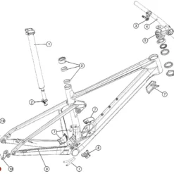 BMC Dropout 66 Patte De Dérailleur 301702 (direct Mount)