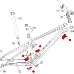 BMC Pièces De Rechange Small Parts Fourstroke 01 MY 2019 - 301735