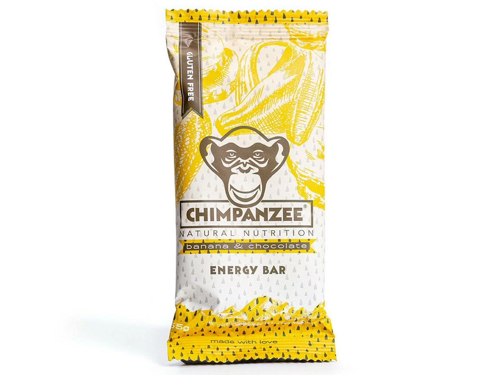 Chimpanzee Nutrition CHIMPANZEE Barre énergétique Banane Chocolat - 65g