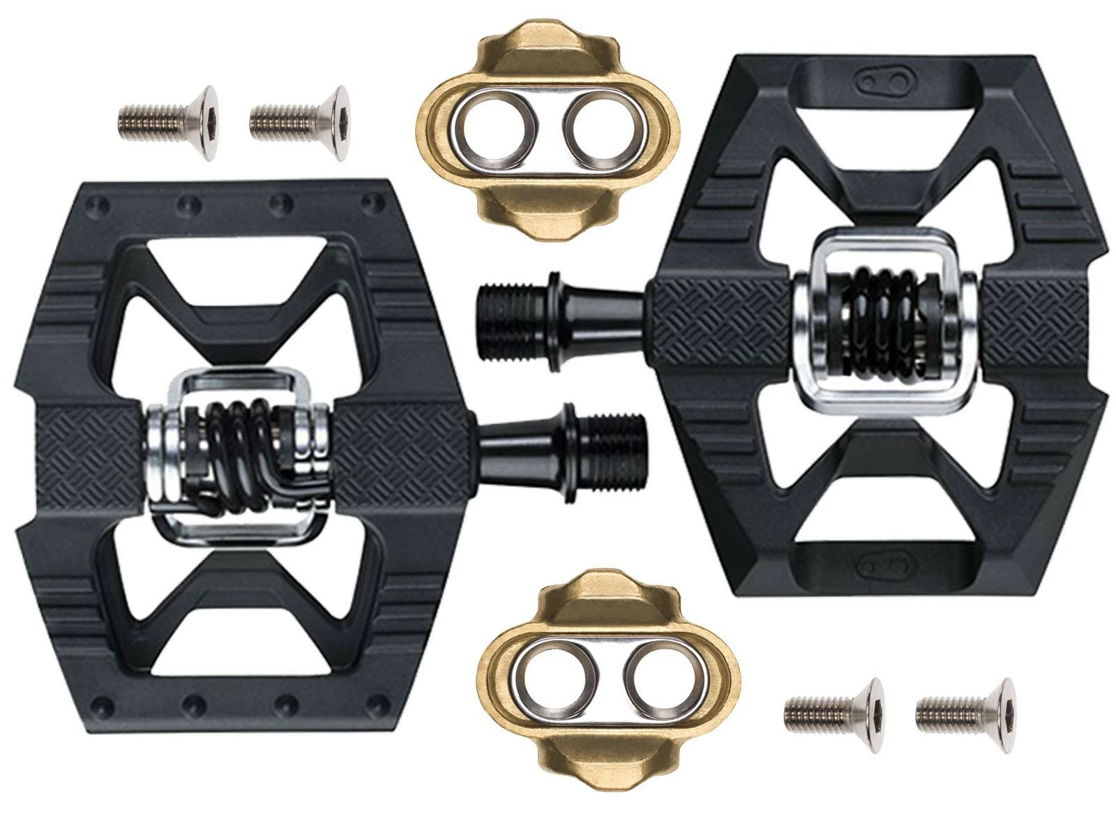 CRANKBROTHERS Double Shot 1 Pédales Automatiques Noires – Image 2