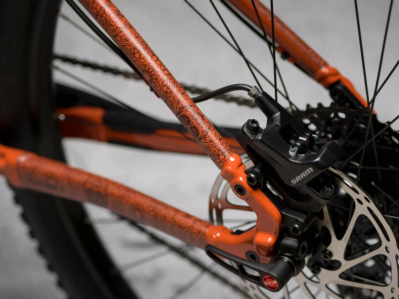 DYEDBRO “Día De Muertos” Stickers De Protection De Cadre VTT – Image 6