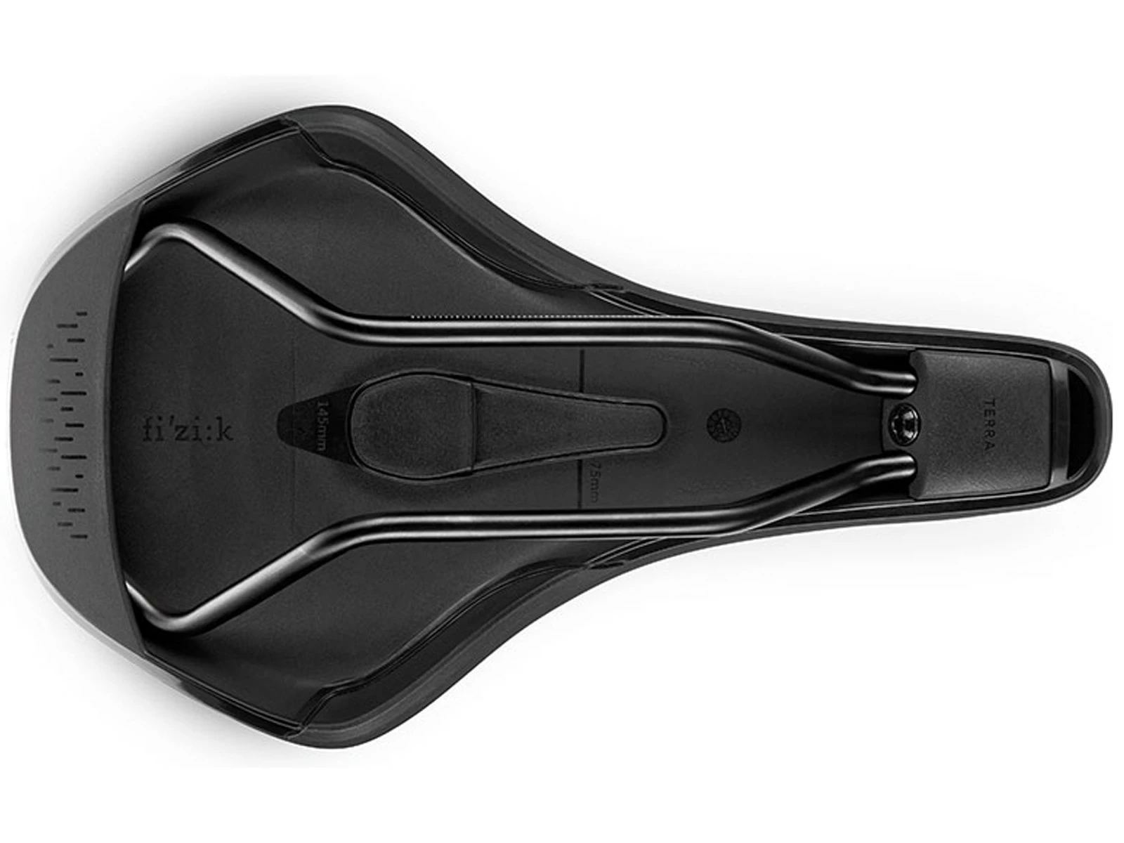 FIZIK Terra Aidon X5 Noir Selle 145 Mm Rails Alu – Image 4
