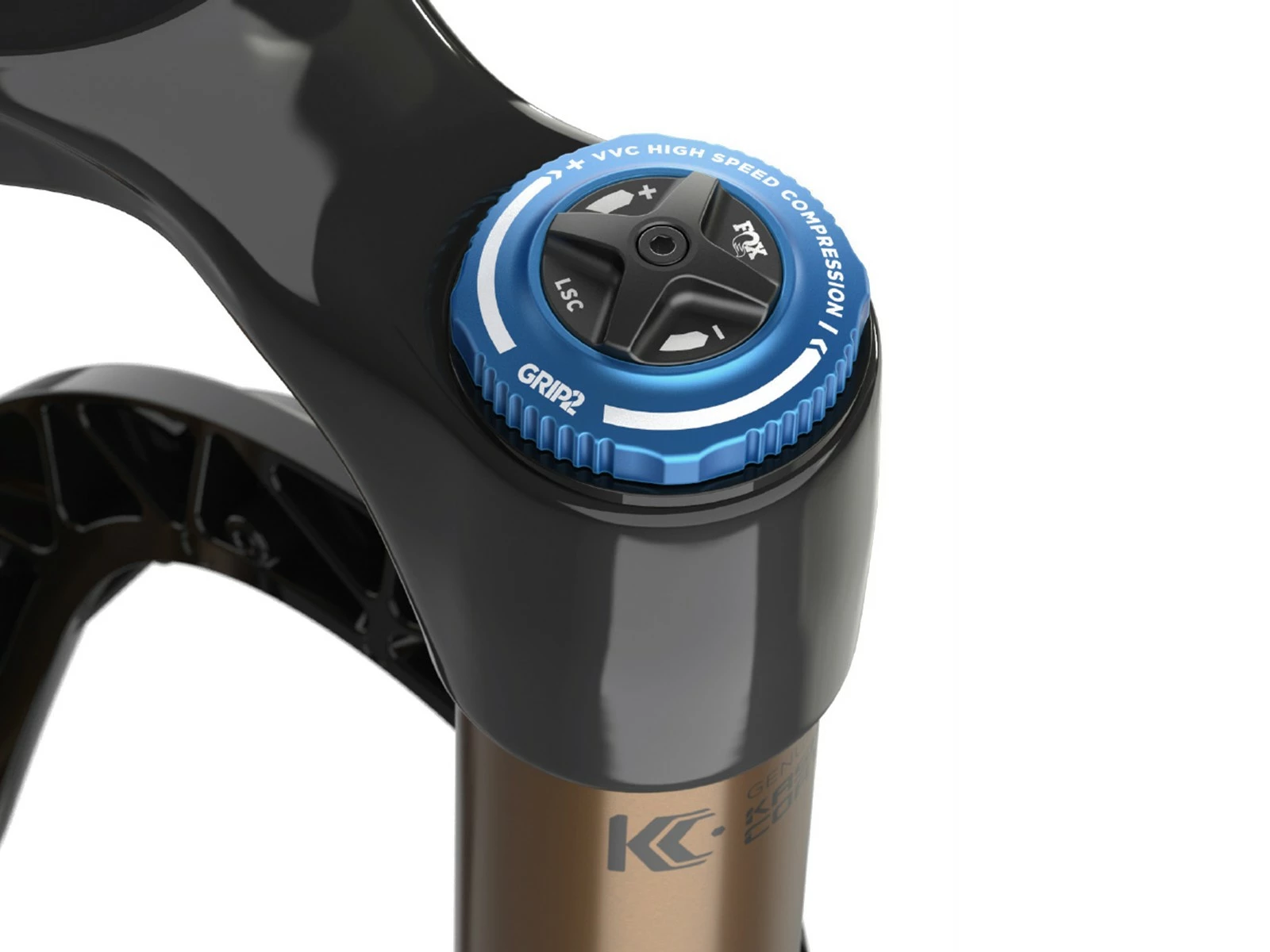 FOX Factory Fourche 36 Float 27.5" 160 Grip 2 Hi/Low Comp/Reb Noir Brillant Kabolt 110 BOOST Conique Déport 44mm 2023 – Image 7