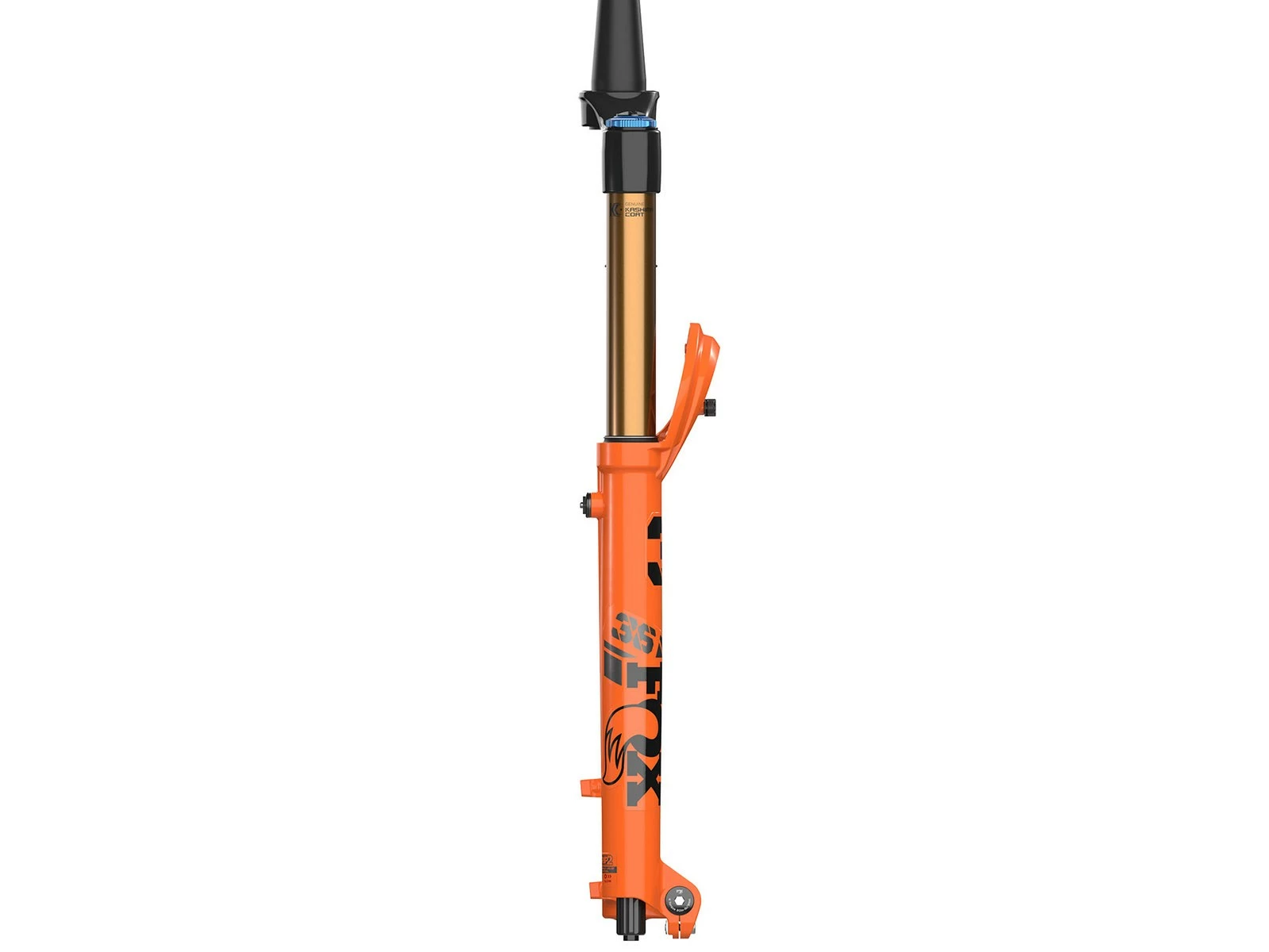 FOX Factory Fourche 36 Float 27.5" 160 Grip 2 Hi/Low Comp/Reb Orange 15QRx110 BOOST Conique Déport 44mm 2023 – Image 3