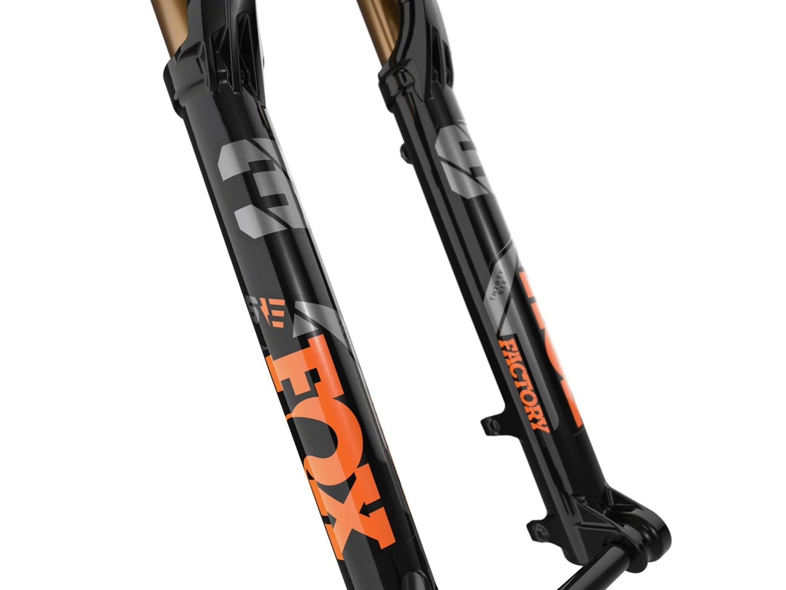 FOX Factory Fourche 36 Float E-Optimized 27.5" 160 Grip 2 Hi/Low Comp/Reb Noir Brillant 15QRx110 BOOST Conique Déport 44mm 2023 – Image 5