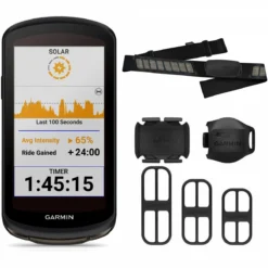 GARMIN Edge 1040 Solar Bundle GPS Solaire + Capteurs Cardio/cadence/vitesse