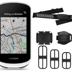 GARMIN Edge Explore 2 Bundle Compteur GPS Vélo + Capteurs Cardio, Cadence, Vitesse