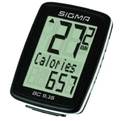 SIGMA Compteur BC 9.16 Noir (9 Fonctions)