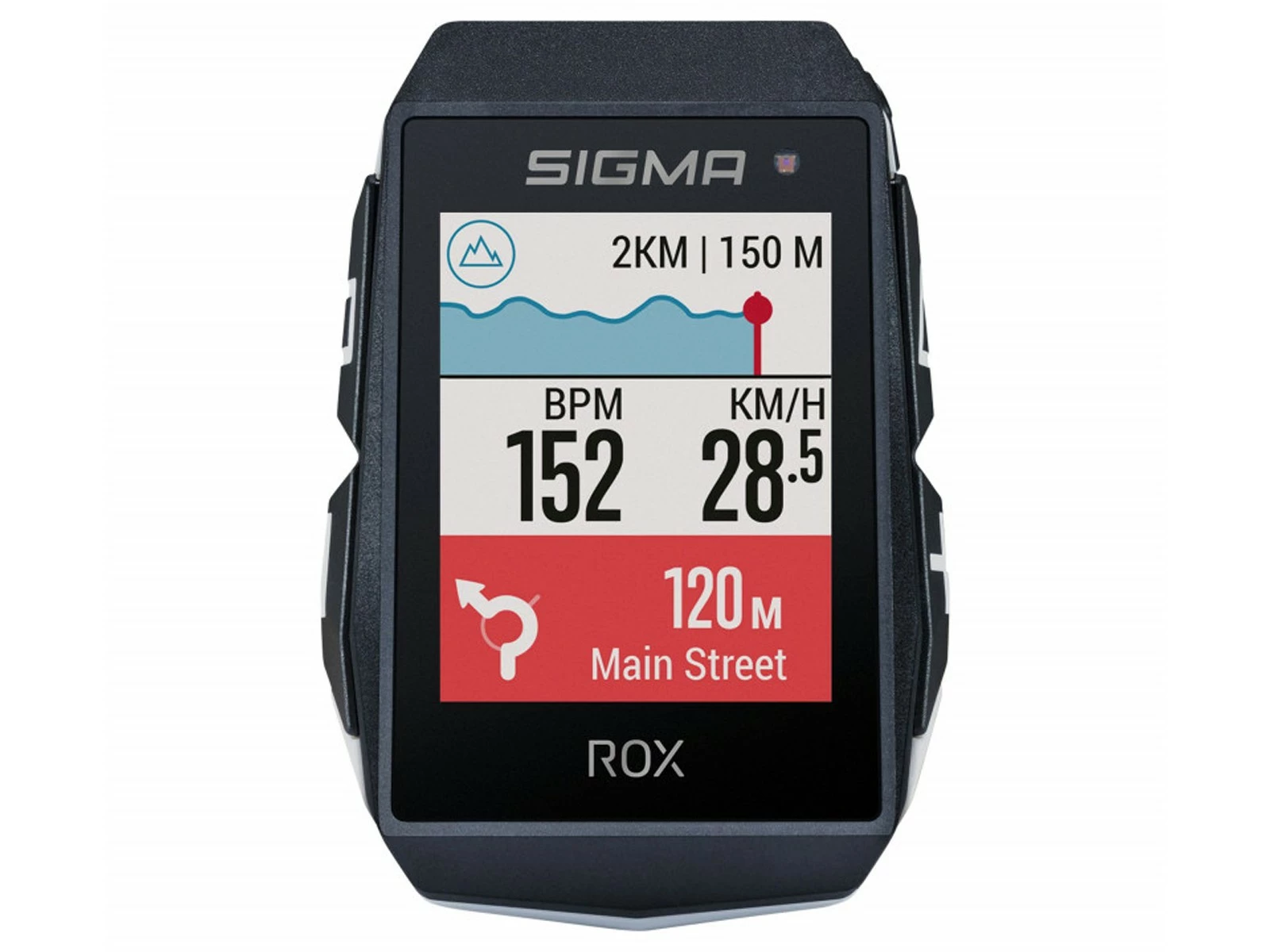 SIGMA Compteur ROX11.1 EVO GPS Noir Cardio Et Altimètre – Image 2