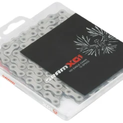 SRAM Chaîne PC X01 12v Eagle 126 Maillons Silver + Power Lock