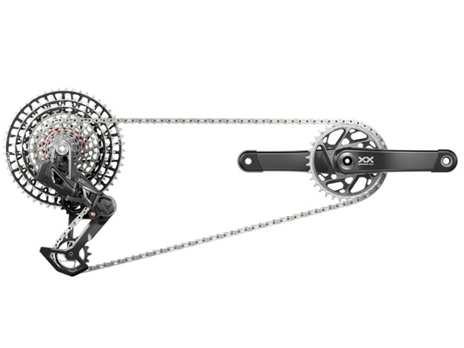 SRAM Groupe Complet XX SL T-TYPE Eagle DUB 12v 34 Dents 10-52