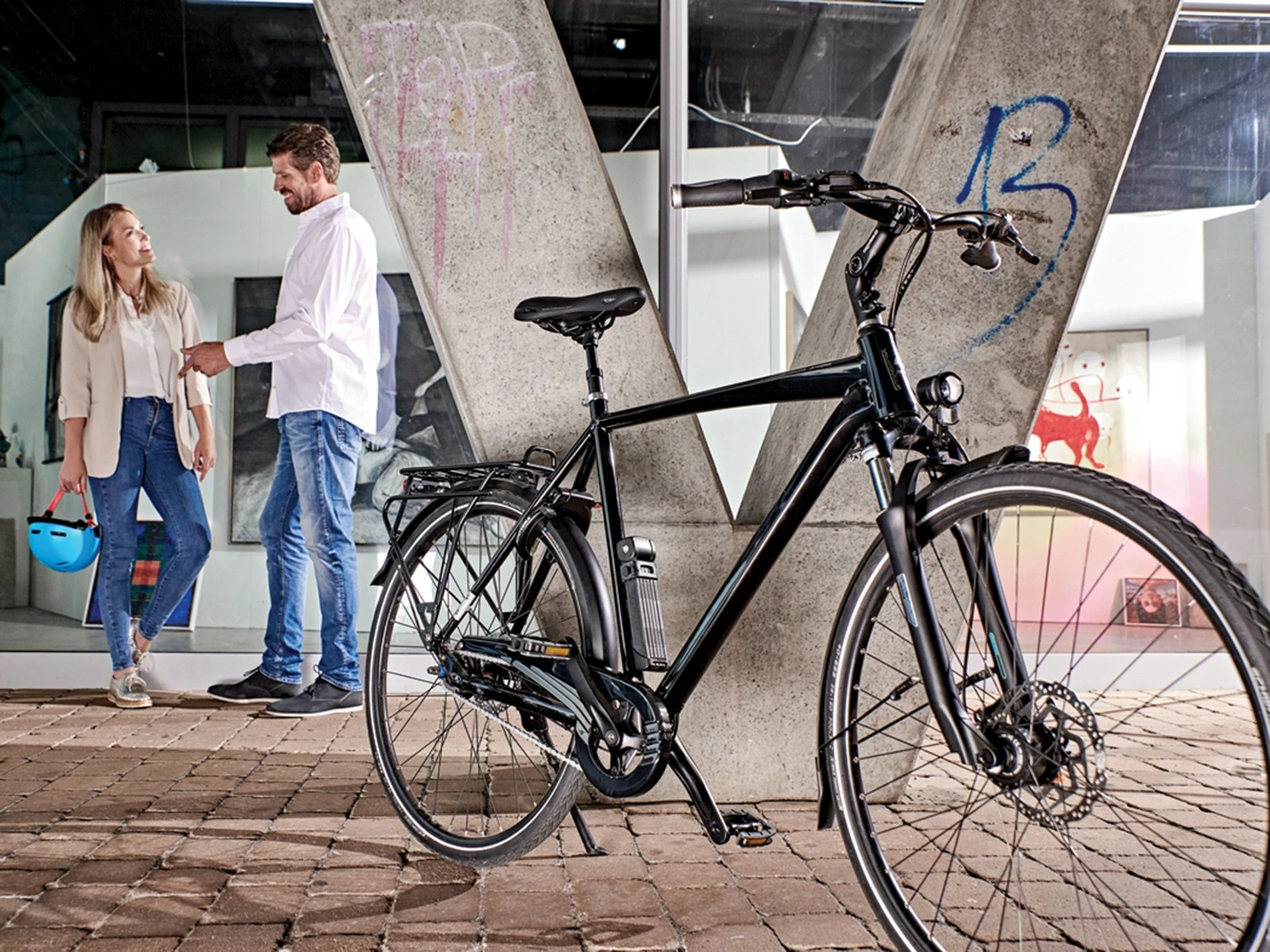 TRELOCK Antivol Pliable FS 380/100 Trigo ZF 234 Black Avec Support Vélo – Image 11