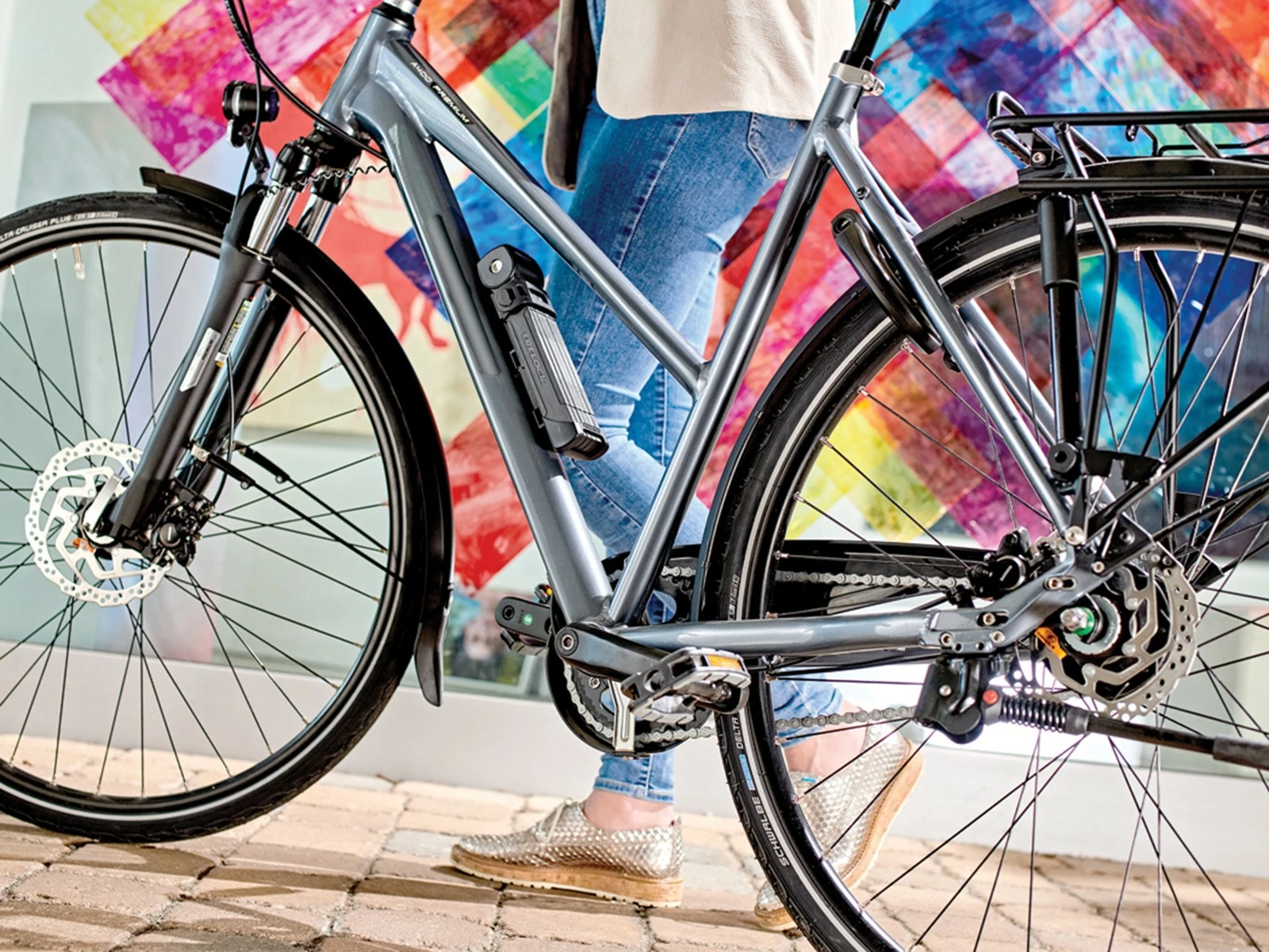 TRELOCK Antivol Pliable FS 380/100 Trigo ZF 234 Black Avec Support Vélo – Image 10